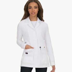 BETSEY JOHNSON White Laboratory Coat Women’s Size Medium EUC
